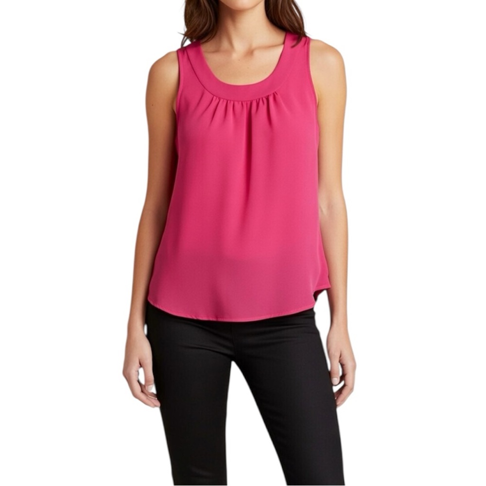 BANANA REPUBLIC Pink Shell Sleeveless Blouse